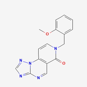 7-(2-methoxybenzyl)pyrido[3,4-e][1,2,4]triazolo[1,5-a]pyrimidin-6(7H)-one