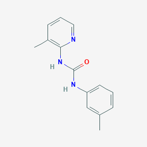 molecular formula C14H15N3O B4807232 N-(3-methylphenyl)-N'-(3-methyl-2-pyridinyl)urea 