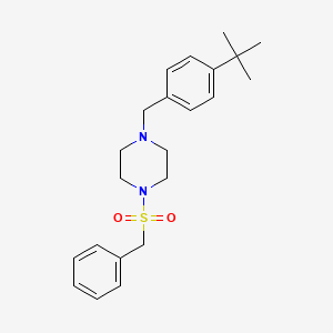 1-(benzylsulfonyl)-4-(4-tert-butylbenzyl)piperazine