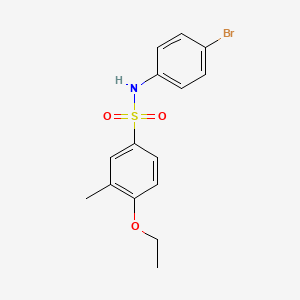 N-(4-bromophenyl)-4-ethoxy-3-methylbenzenesulfonamide