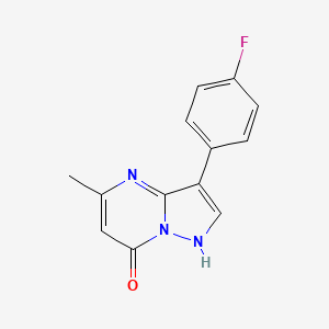 3-(4-Fluorophenyl)-5-methylpyrazolo[1,5-a]pyrimidin-7-ol