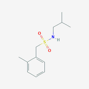 N-isobutyl-1-(2-methylphenyl)methanesulfonamide