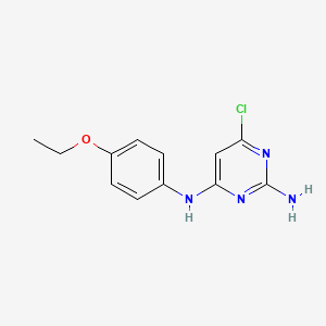 6-chloro-N~4~-(4-ethoxyphenyl)-2,4-pyrimidinediamine