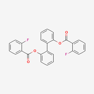 2,2'-biphenyldiyl bis(2-fluorobenzoate)