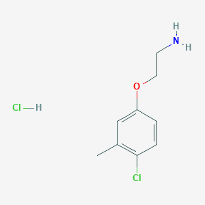 [2-(4-chloro-3-methylphenoxy)ethyl]amine hydrochloride