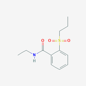 N-ethyl-2-(propylsulfonyl)benzamide