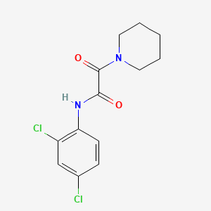 molecular formula C13H14Cl2N2O2 B4809162 N-(2,4-dichlorophenyl)-2-oxo-2-(1-piperidinyl)acetamide 