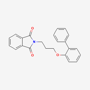 2-[3-(2-biphenylyloxy)propyl]-1H-isoindole-1,3(2H)-dione