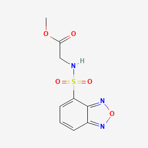 methyl N-(2,1,3-benzoxadiazol-4-ylsulfonyl)glycinate