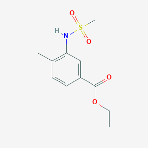 ethyl 4-methyl-3-[(methylsulfonyl)amino]benzoate