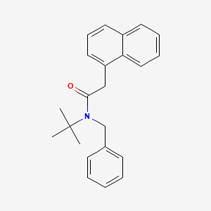 N-benzyl-N-(tert-butyl)-2-(1-naphthyl)acetamide