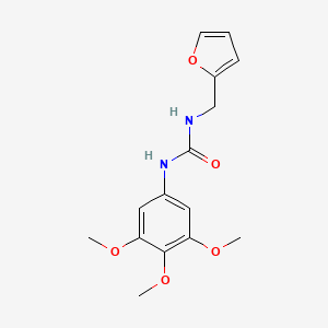 N-(2-furylmethyl)-N'-(3,4,5-trimethoxyphenyl)urea