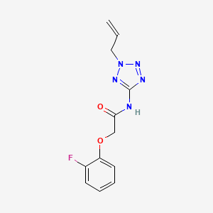 molecular formula C12H12FN5O2 B4810178 N-(2-allyl-2H-tetrazol-5-yl)-2-(2-fluorophenoxy)acetamide 