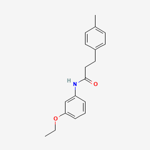 N-(3-ethoxyphenyl)-3-(4-methylphenyl)propanamide