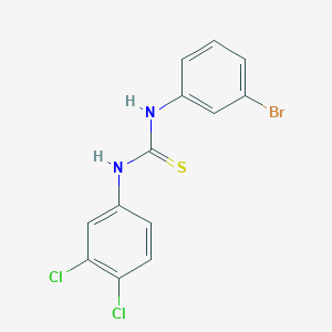 N-(3-bromophenyl)-N'-(3,4-dichlorophenyl)thiourea