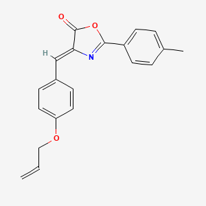 4-[4-(allyloxy)benzylidene]-2-(4-methylphenyl)-1,3-oxazol-5(4H)-one