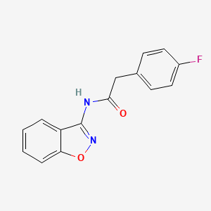 N-1,2-benzisoxazol-3-yl-2-(4-fluorophenyl)acetamide