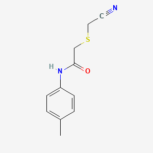 2-((Cyanomethyl)thio)-N-(p-tolyl)acetamide