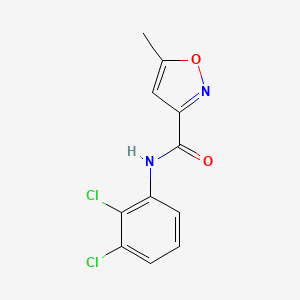 molecular formula C11H8Cl2N2O2 B4811132 N-(2,3-dichlorophenyl)-5-methyl-3-isoxazolecarboxamide 