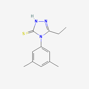 4-(3,5-dimethylphenyl)-5-ethyl-4H-1,2,4-triazole-3-thiol