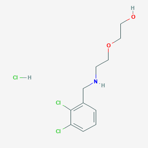 2-{2-[(2,3-dichlorobenzyl)amino]ethoxy}ethanol hydrochloride