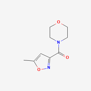 4-(5-methyl-1,2-oxazole-3-carbonyl)morpholine