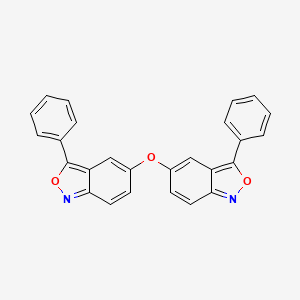 molecular formula C26H16N2O3 B4811912 5,5'-oxybis(3-phenyl-2,1-benzisoxazole) 