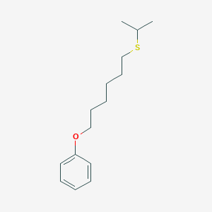 6-Propan-2-ylsulfanylhexoxybenzene