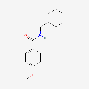 N-(cyclohexylmethyl)-4-methoxybenzamide