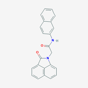 N-(2-naphthyl)-2-(2-oxobenzo[cd]indol-1(2H)-yl)acetamide