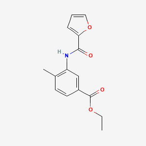 Ethyl 3-[(furan-2-ylcarbonyl)amino]-4-methylbenzoate