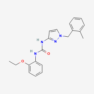 N-(2-ethoxyphenyl)-N'-[1-(2-methylbenzyl)-1H-pyrazol-3-yl]urea