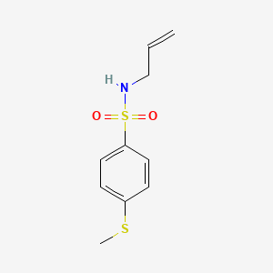 4-(methylsulfanyl)-N-(prop-2-en-1-yl)benzenesulfonamide