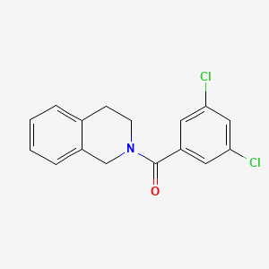 (3,5-DICHLOROPHENYL)[3,4-DIHYDRO-2(1H)-ISOQUINOLINYL]METHANONE