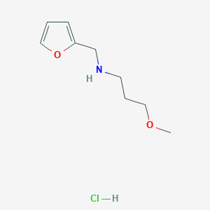 N-(2-furylmethyl)-3-methoxy-1-propanamine hydrochloride