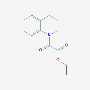 molecular formula C13H15NO3 B4813142 ethyl 2-(3,4-dihydro-2H-quinolin-1-yl)-2-oxoacetate 