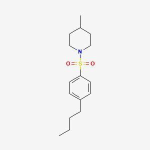 1-[(4-butylphenyl)sulfonyl]-4-methylpiperidine