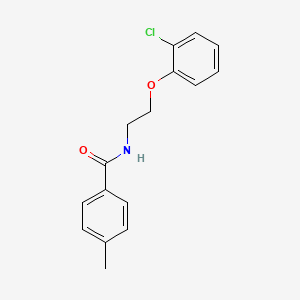 N-[2-(2-chlorophenoxy)ethyl]-4-methylbenzamide