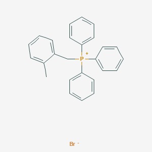 molecular formula C26H24BrP B048138 (2-Methylbenzyl)triphenylphosphonium bromide CAS No. 1530-36-5