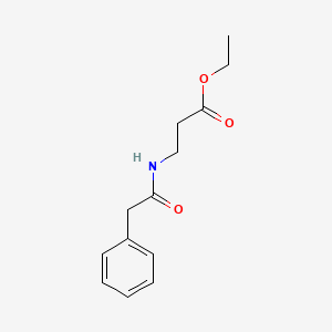 ethyl N-(phenylacetyl)-beta-alaninate