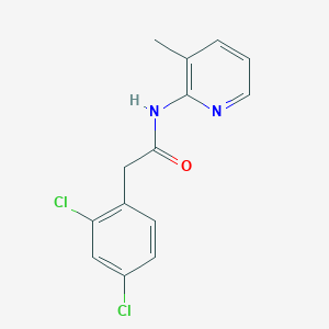 2-(2,4-dichlorophenyl)-N-(3-methyl-2-pyridinyl)acetamide