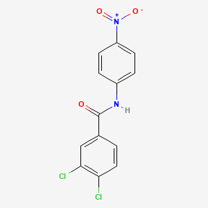 molecular formula C13H8Cl2N2O3 B4814149 3,4-dichloro-N-(4-nitrophenyl)benzamide CAS No. 10278-40-7