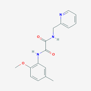 N-(2-methoxy-5-methylphenyl)-N'-(2-pyridinylmethyl)ethanediamide