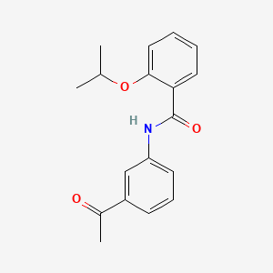 N-(3-acetylphenyl)-2-isopropoxybenzamide