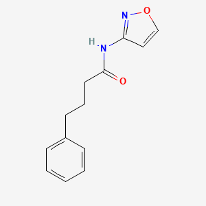 N-(12-OXAZOL-3-YL)-4-PHENYLBUTANAMIDE