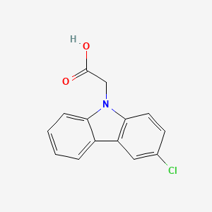 2-(3-chlorocarbazol-9-yl)acetic acid