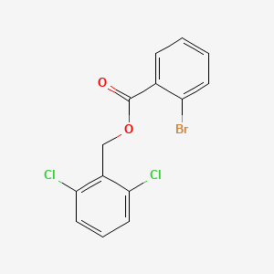 molecular formula C14H9BrCl2O2 B4814606 2,6-dichlorobenzyl 2-bromobenzoate 