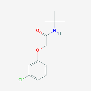 N-tert-butyl-2-(3-chlorophenoxy)acetamide