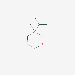 B048152 2,5-Dimethyl-5-propan-2-yl-1,3-oxathiane CAS No. 124898-64-2