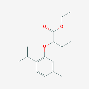 ethyl 2-(2-isopropyl-5-methylphenoxy)butanoate